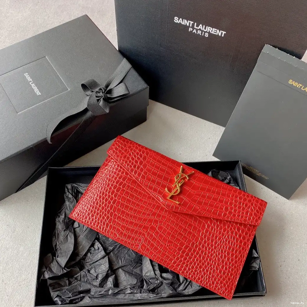 UPTOWN POUCH-27*16*2cm YSL 0706